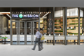 THE MISSION Central Park Plaza retail design