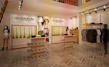 Hanna Trachten Concept Store Design Salzburg