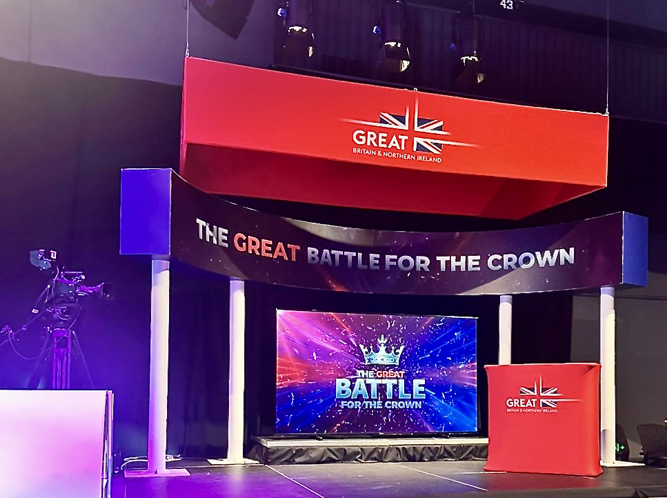 The Great Battle for the Crown - TV show stage design, Seychelles