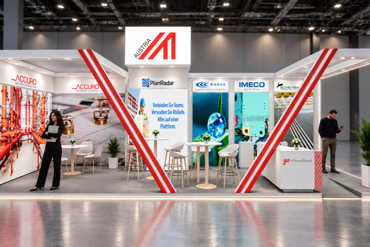 Advantage Austria Exhibition Stand Design – Big 5 Construct Saudi, Riyadh 02