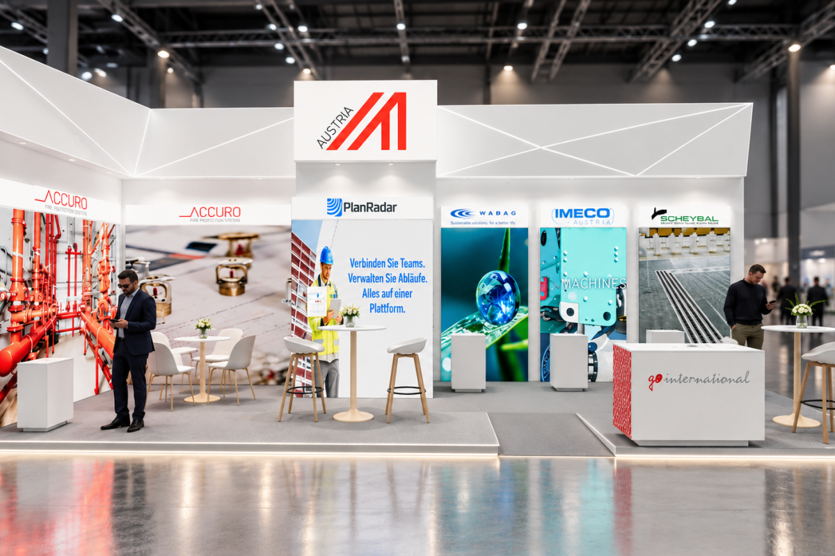 Advantage Austria Exhibition Stand Design – Big 5 Construct Saudi, Riyadh 03