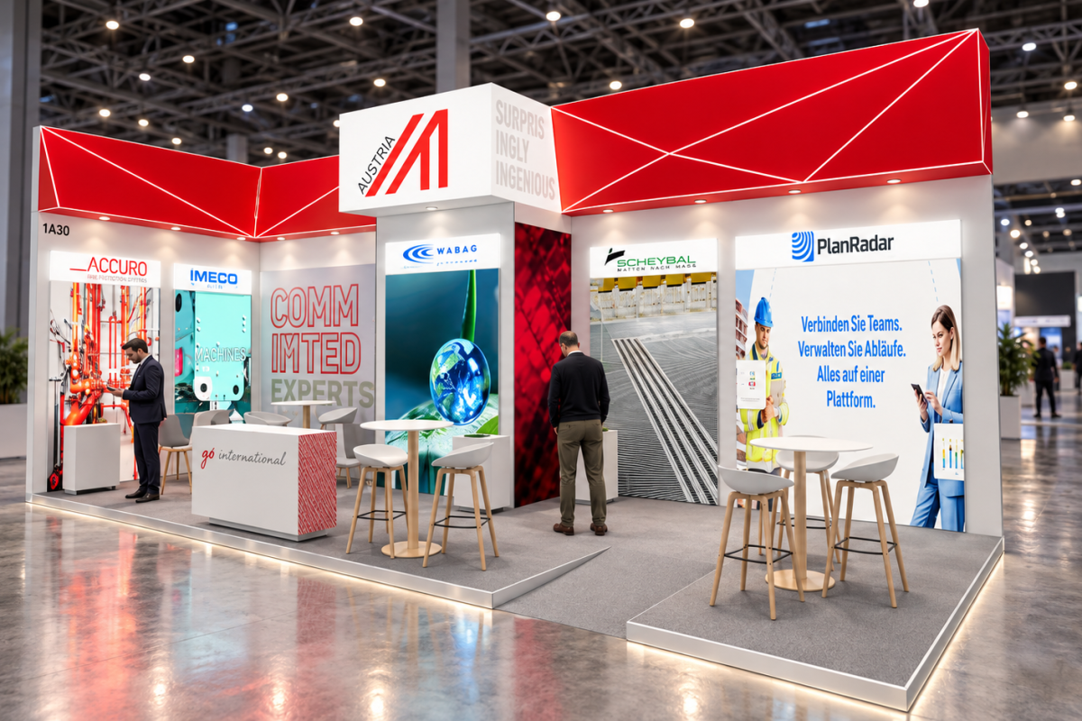 Advantage Austria Exhibition Stand Design – Big 5 Construct Saudi, Riyadh 07