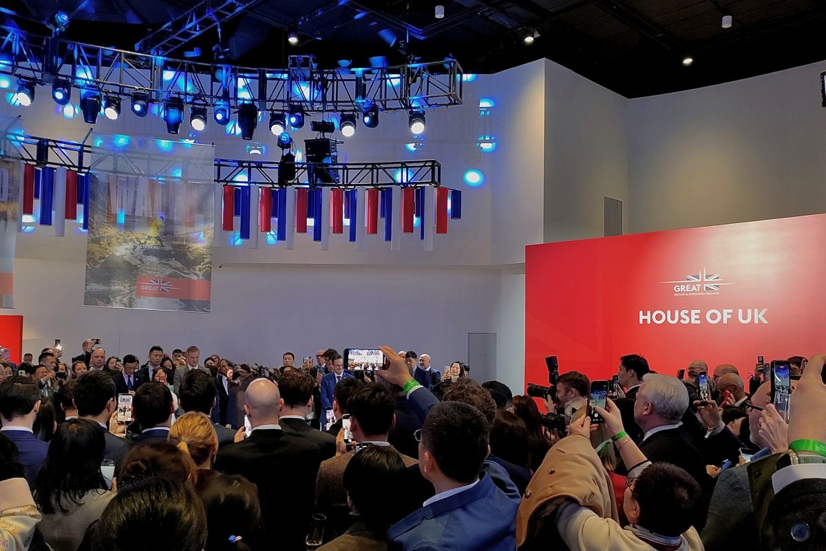 Full house at the House of UK event in Shanghai; Image Source: 5 Star Plus Retail Design