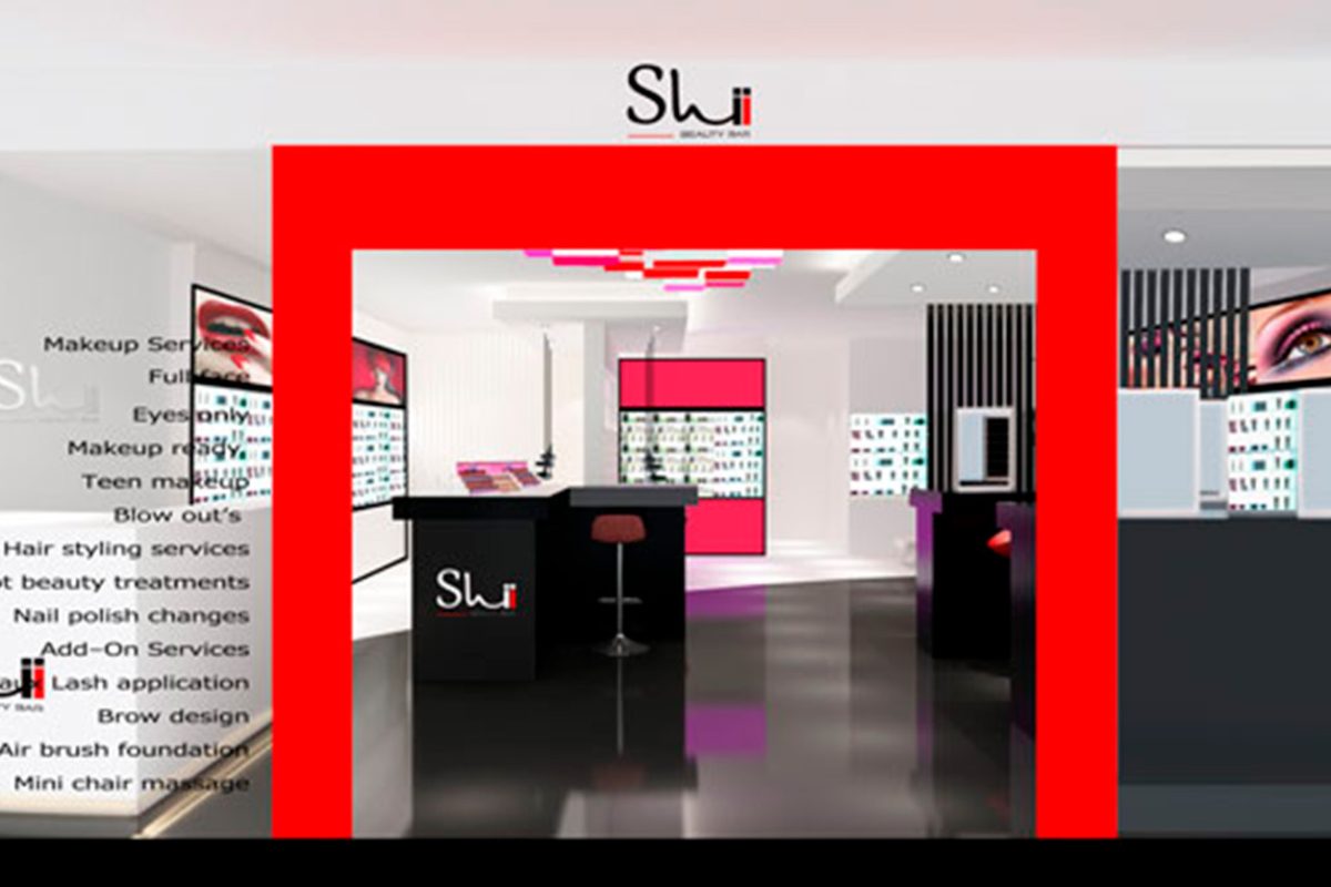 Beauty Store Concept Design. She Bar Shii Us
