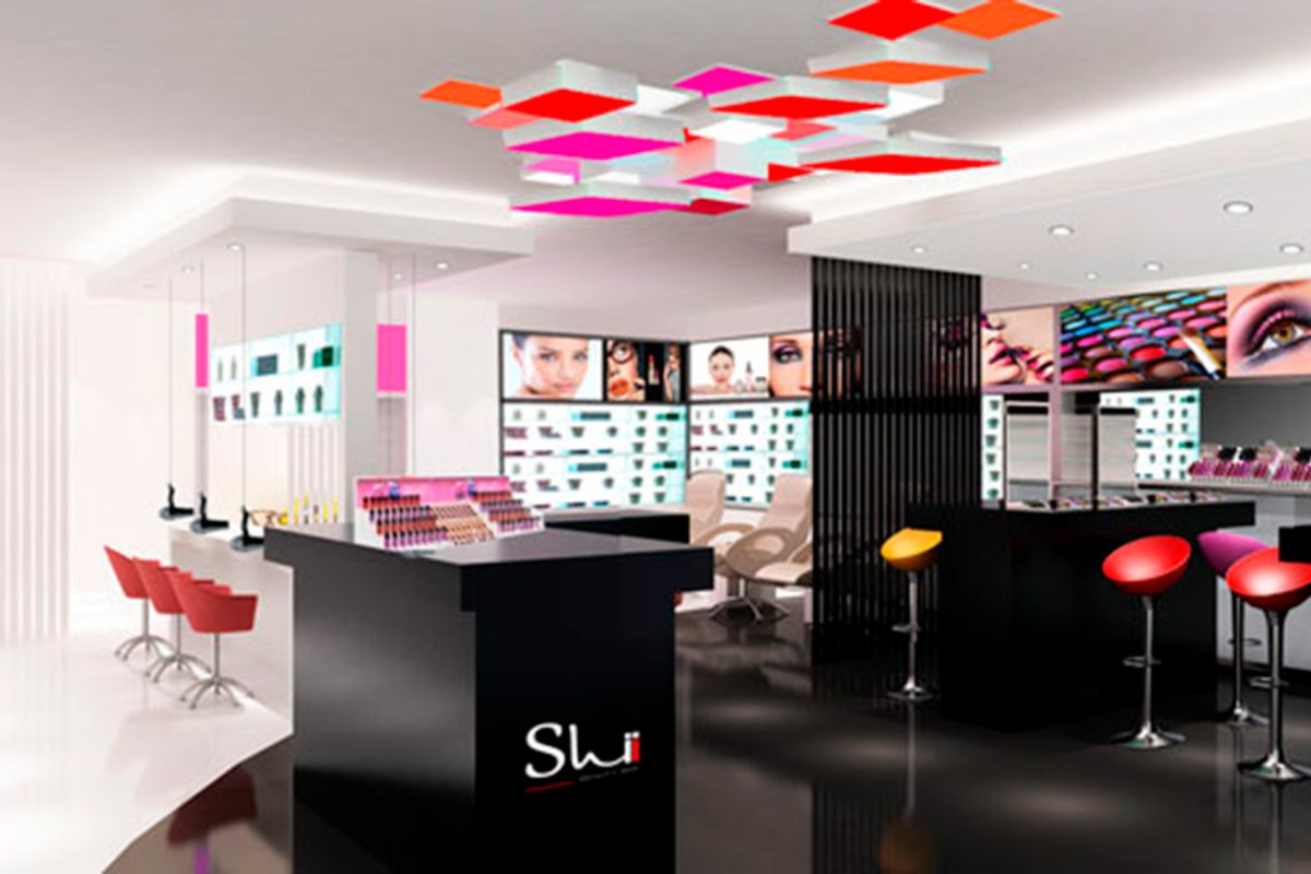 Beauty Store Concept Design. She Bar Shii Us