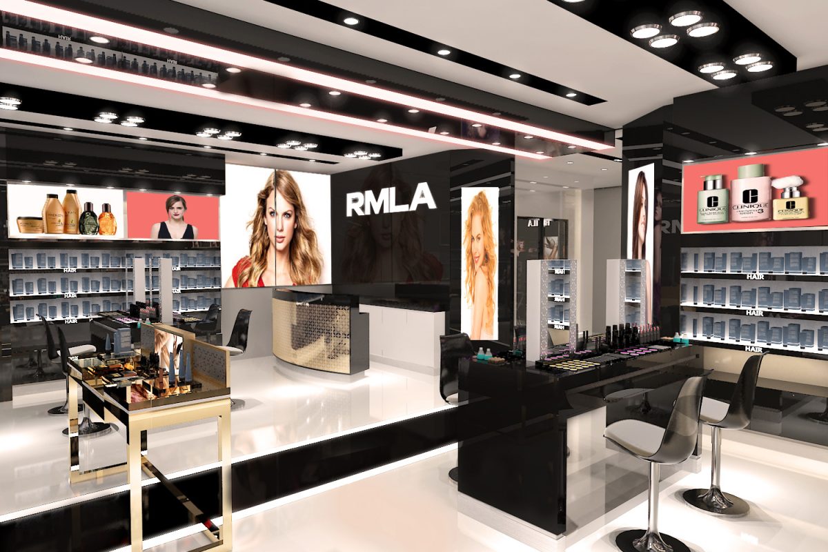 Beauty Store Concept Rollout Design RMLA US