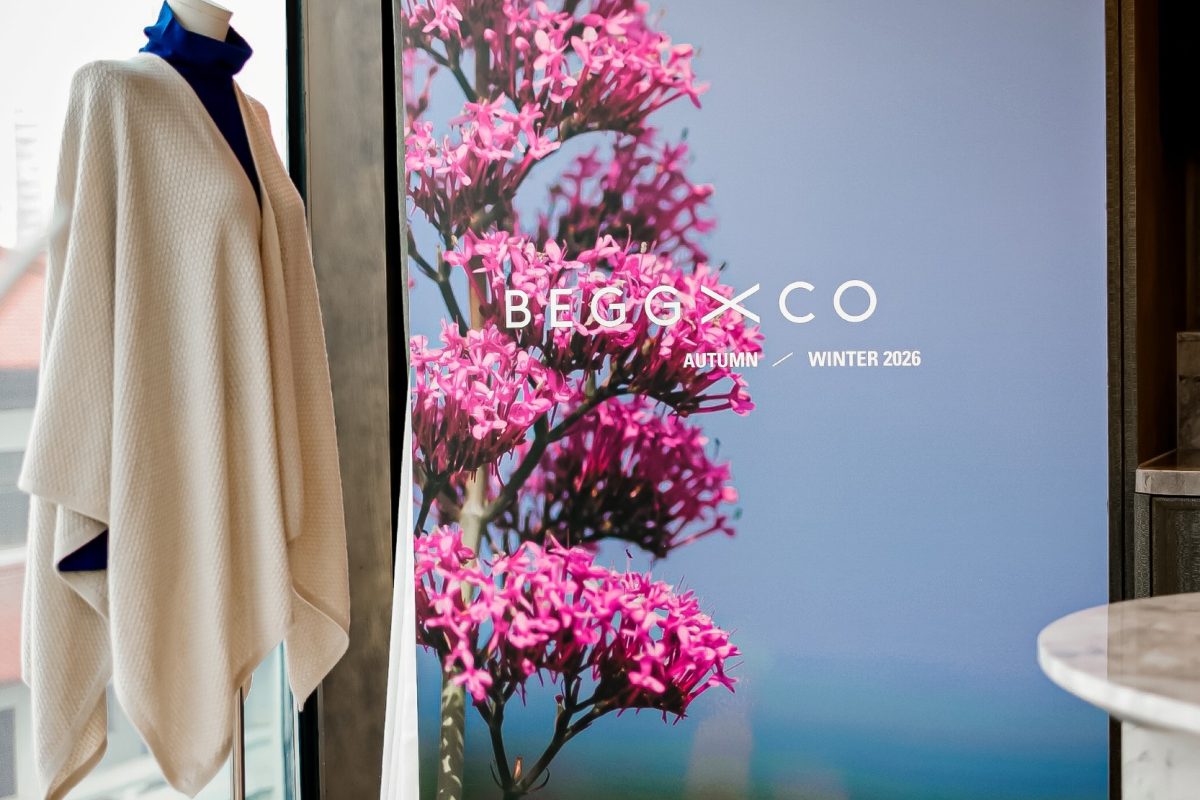 The Begg & Co A/W 2026 pop-up showroom in Shanghai, taking place from March 24 to 27;
Image Source: Melchers China