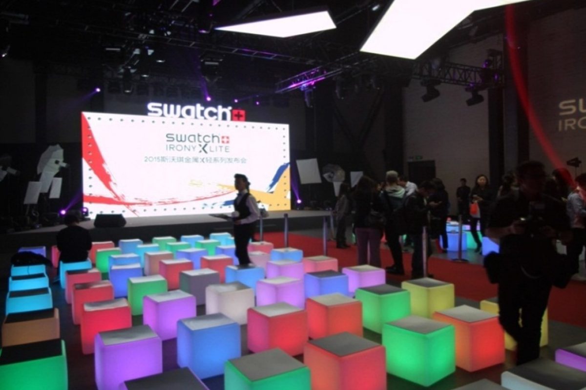 Collection Launch Event Design Swatch 798 Beijing