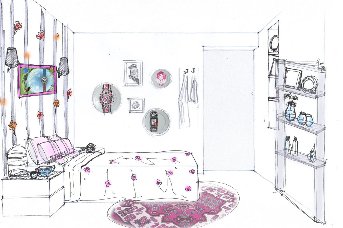 Collection Launch Space Design Swatch Commune at the Great Wall