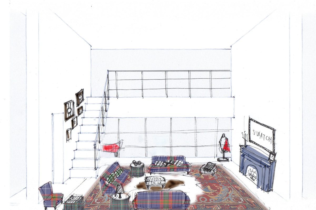 Collection Launch Space Design Swatch Commune at the Great Wall