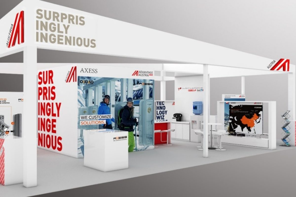 Exhibition Stand Design Advantage Austria Beijing