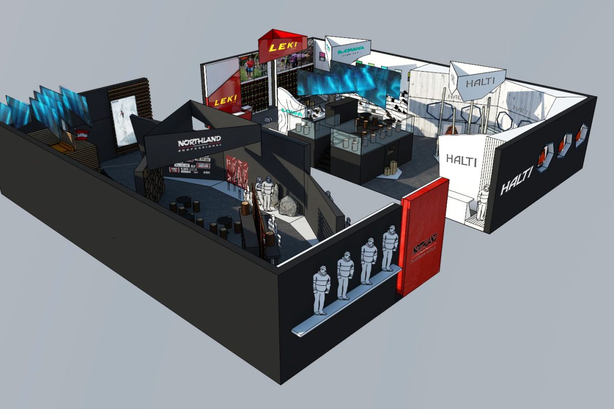 Exhibition Stand Design BC Sports ISPO Beijing