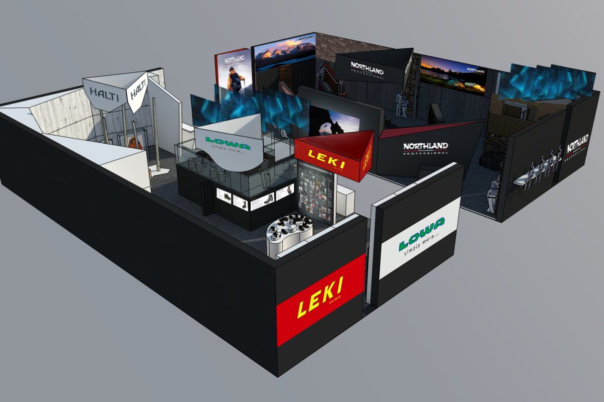 Exhibition Stand Design BC Sports ISPO Beijing