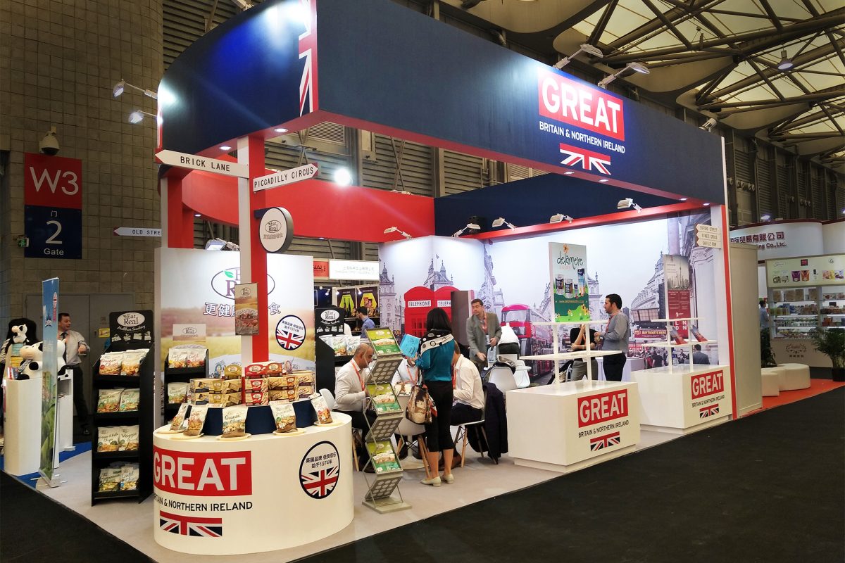 Exhibition Stand Design British Embassy Shanghai
