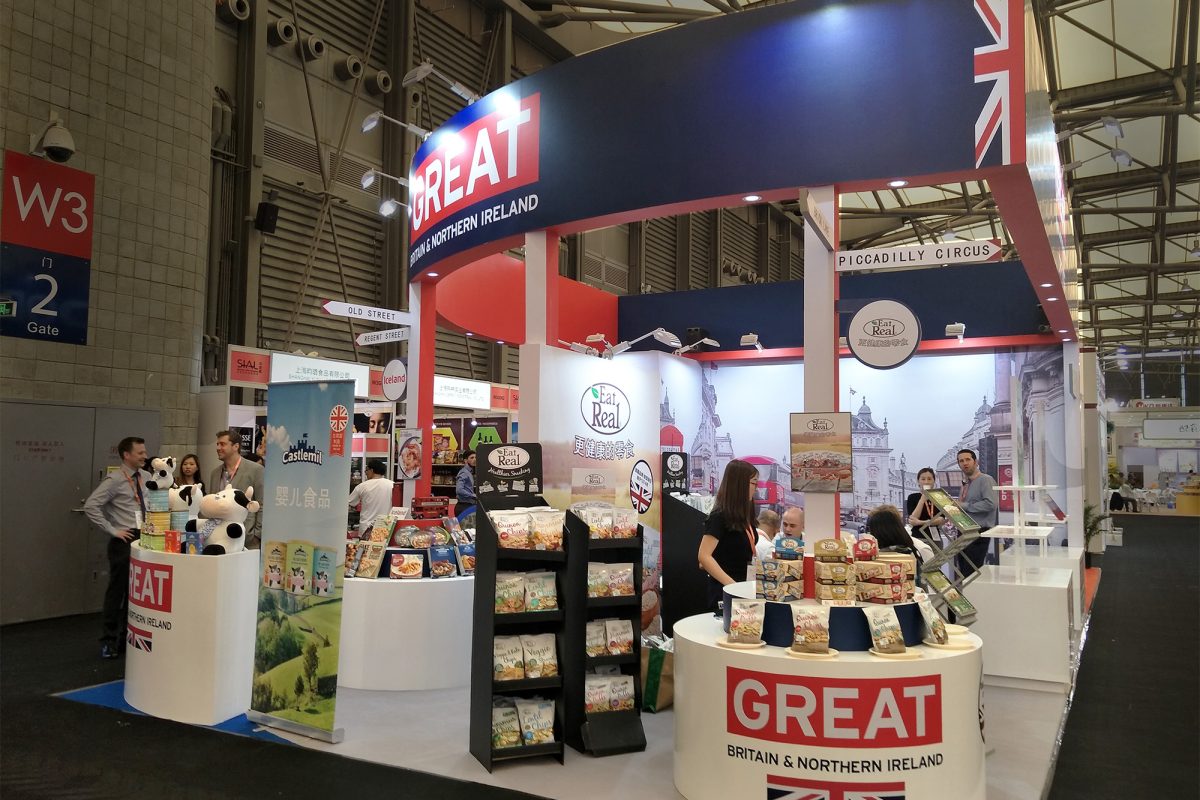 Exhibition Stand Design British Embassy Shanghai