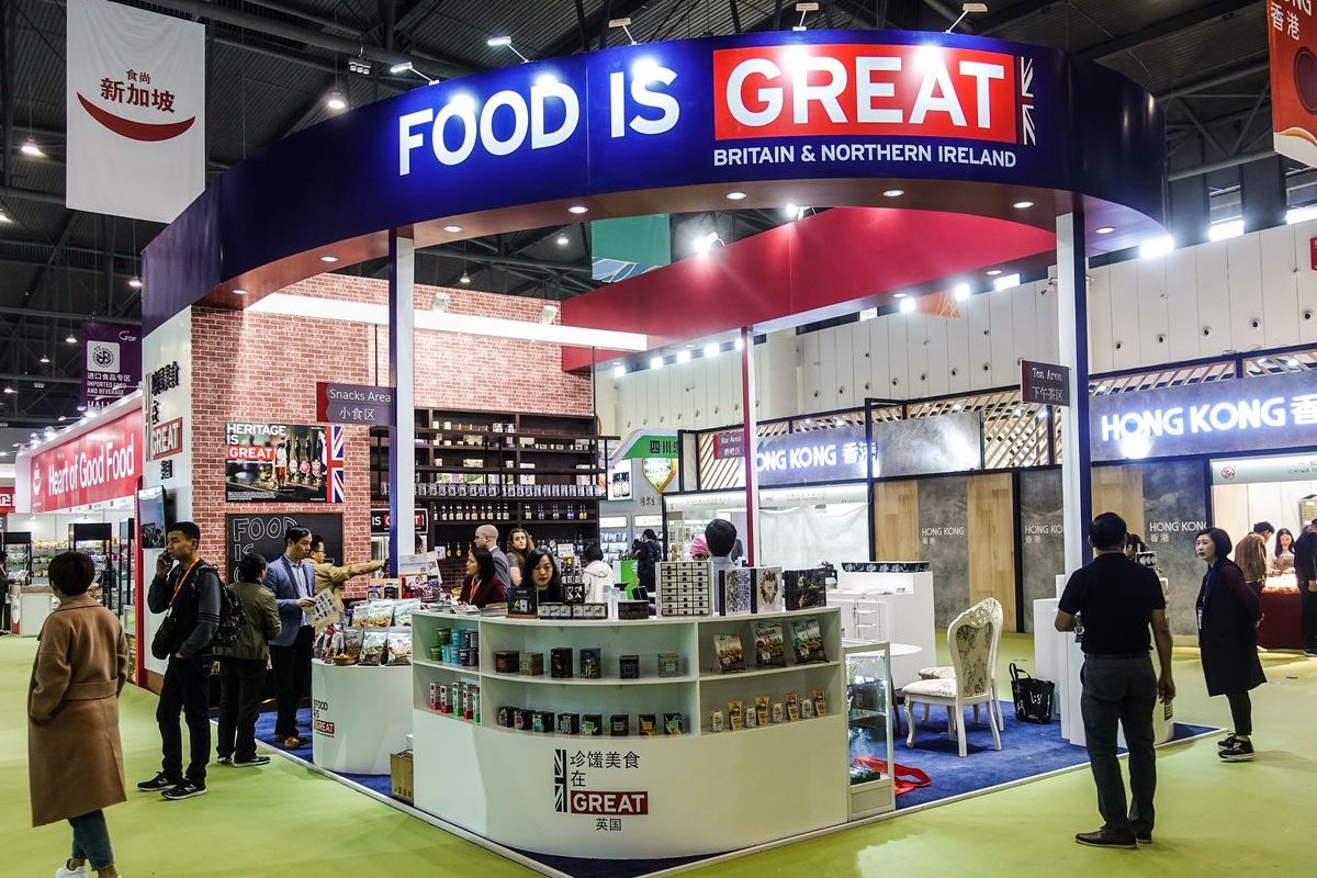 Exhibition Stand Design Department for International Trade UK Chengdu