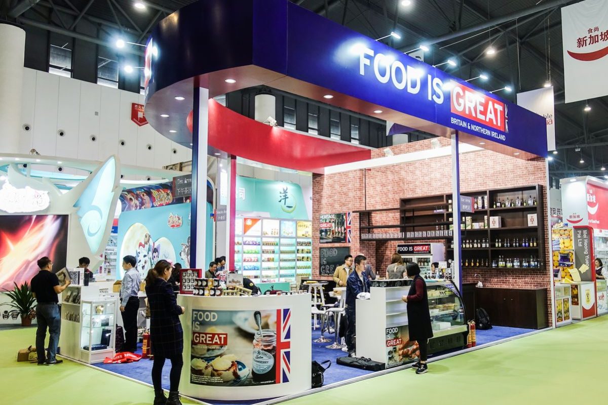 Exhibition Stand Design Department for International Trade UK  Chengdu