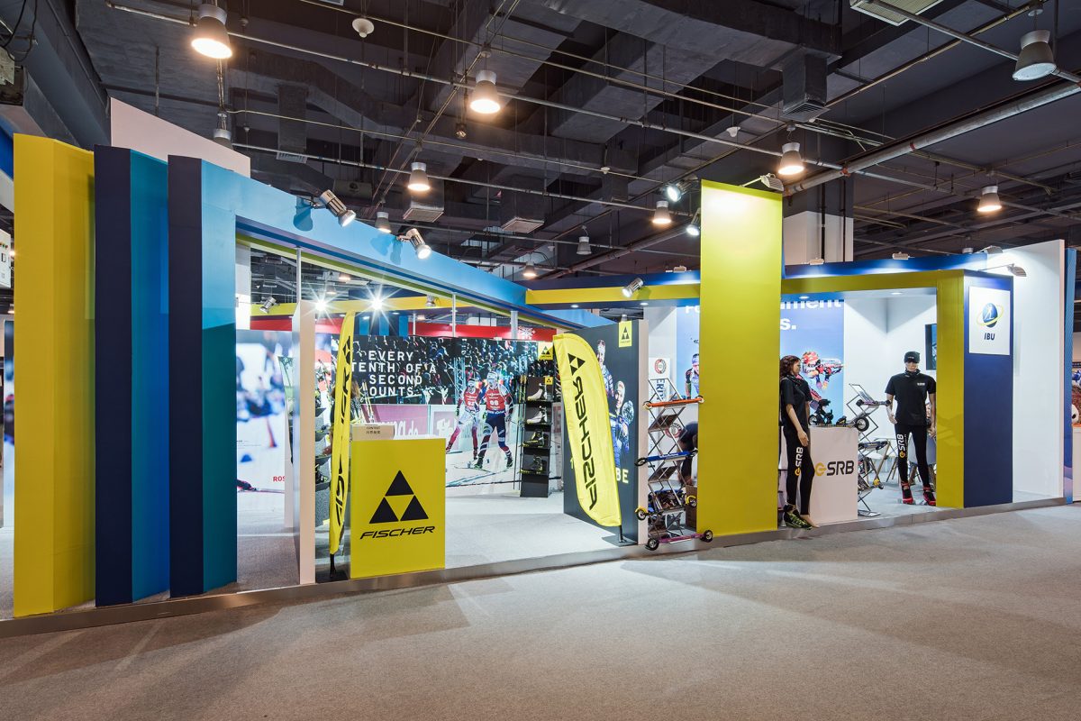 Exhibition Stand Design International Biathlon Union Ibu Beijing