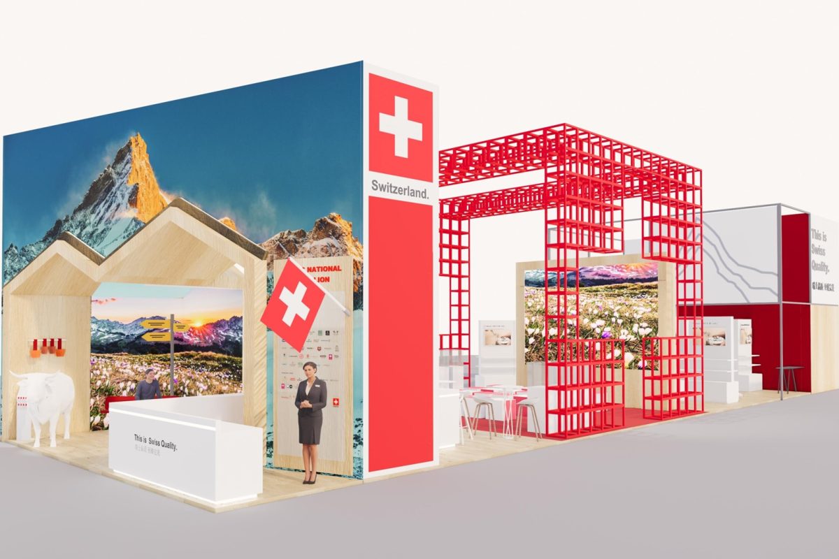 Exhibition Stand Design Swiss Business Hub SBH Haikou