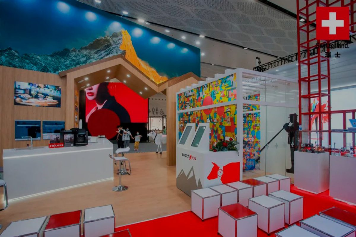 Exhibition Stand Design Swiss Business Hub SBH Haikou