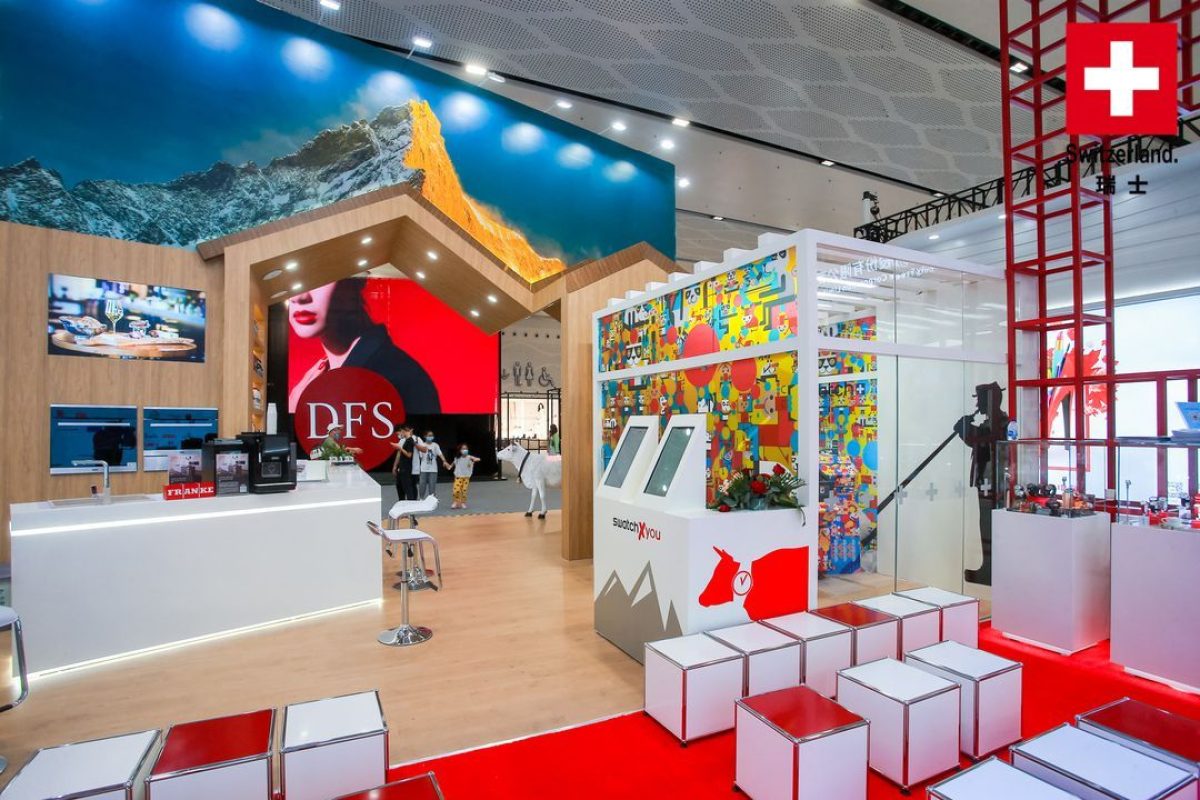 Exhibition Stand Design Swiss Business Hub SBH Haikou