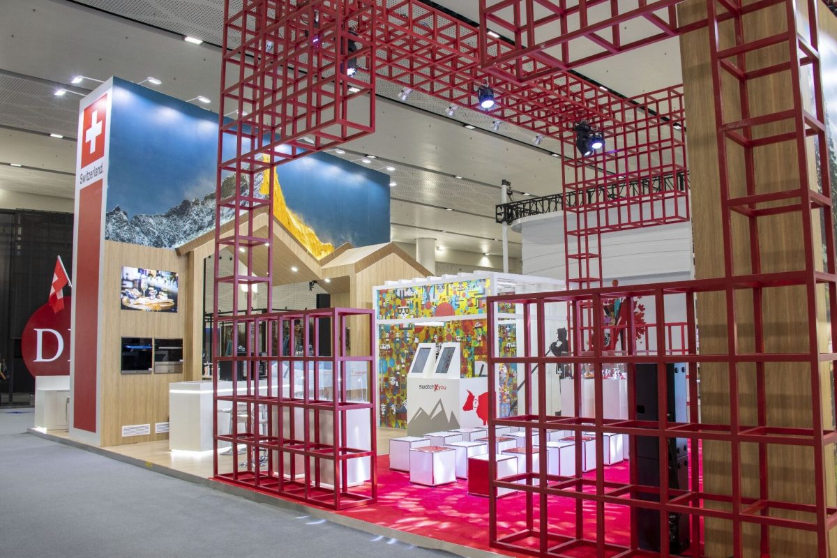 Exhibition Stand Design Swiss Business Hub SBH Haikou
