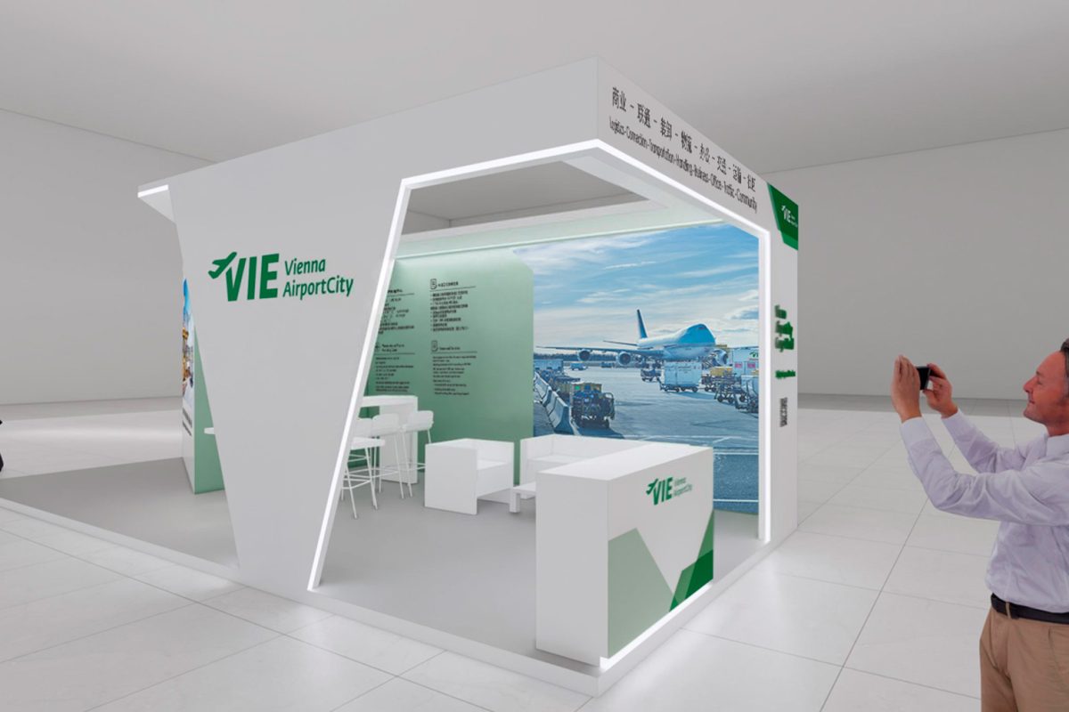 Exhibition Stand Design Vienna Airport Shanghai