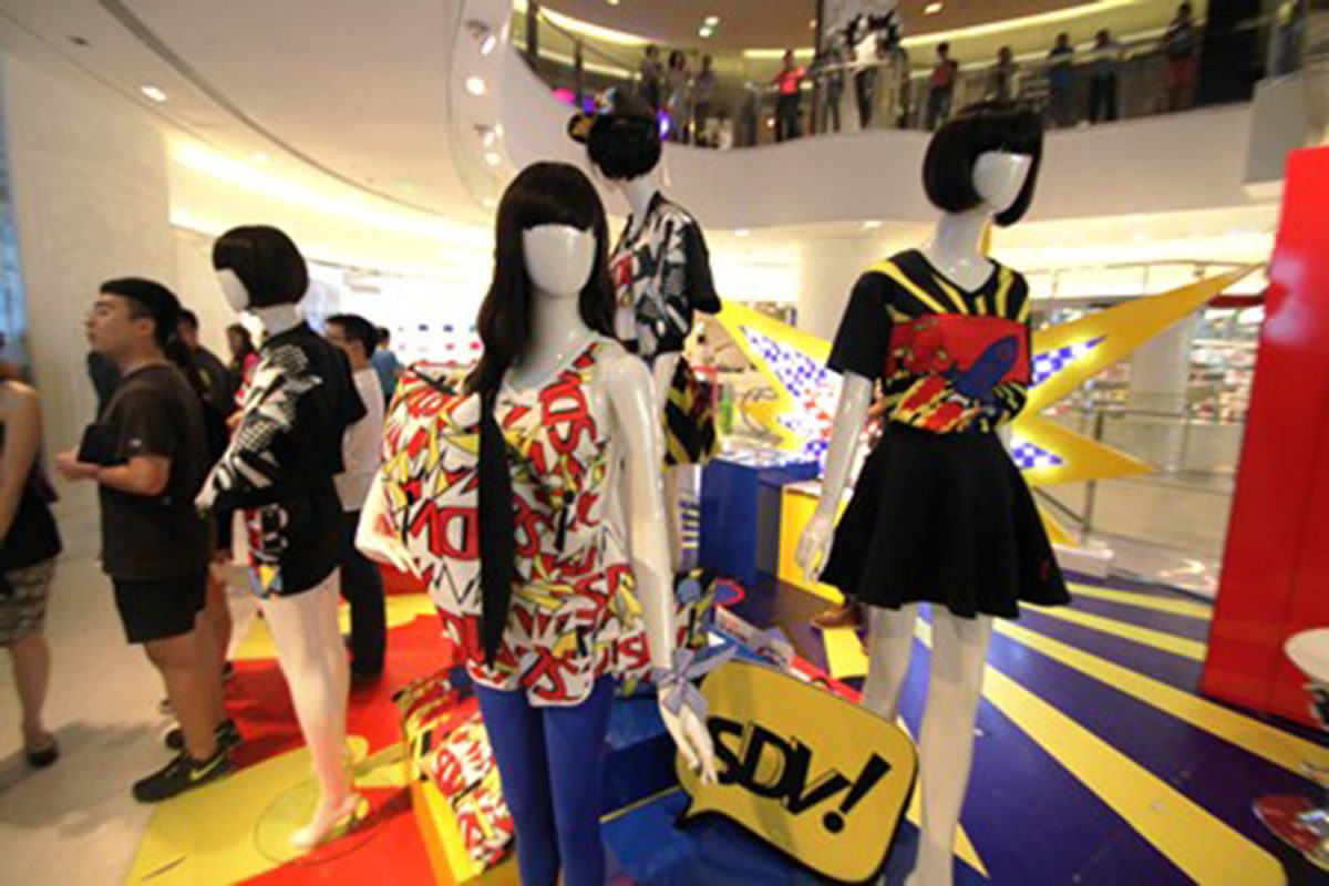 Fashion Event Concept Design Vogue Fashion Night out Galeries Lafayette Beijing