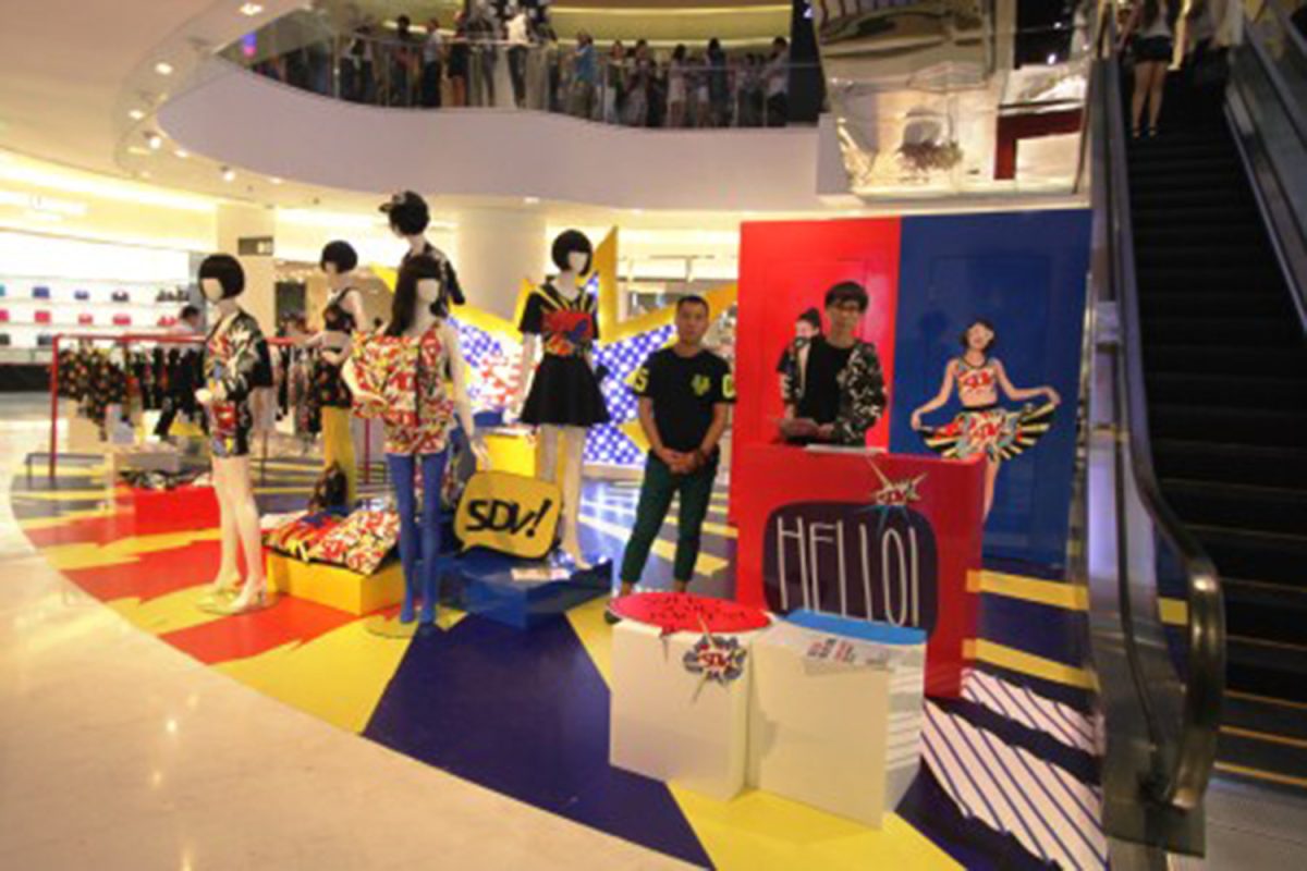 Fashion Event Concept Design Vogue Fashion Night out Galeries Lafayette Beijing