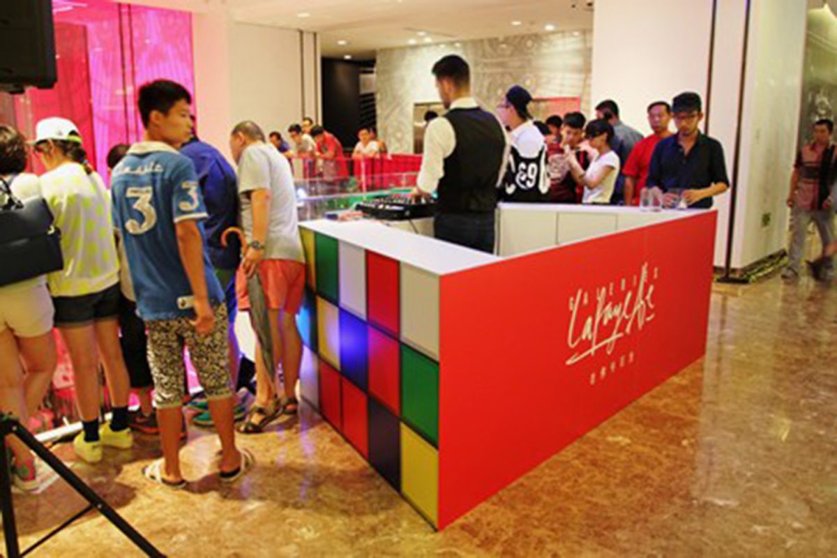 Fashion Event Concept Design Vogue Fashion Night out Galeries Lafayette Beijing