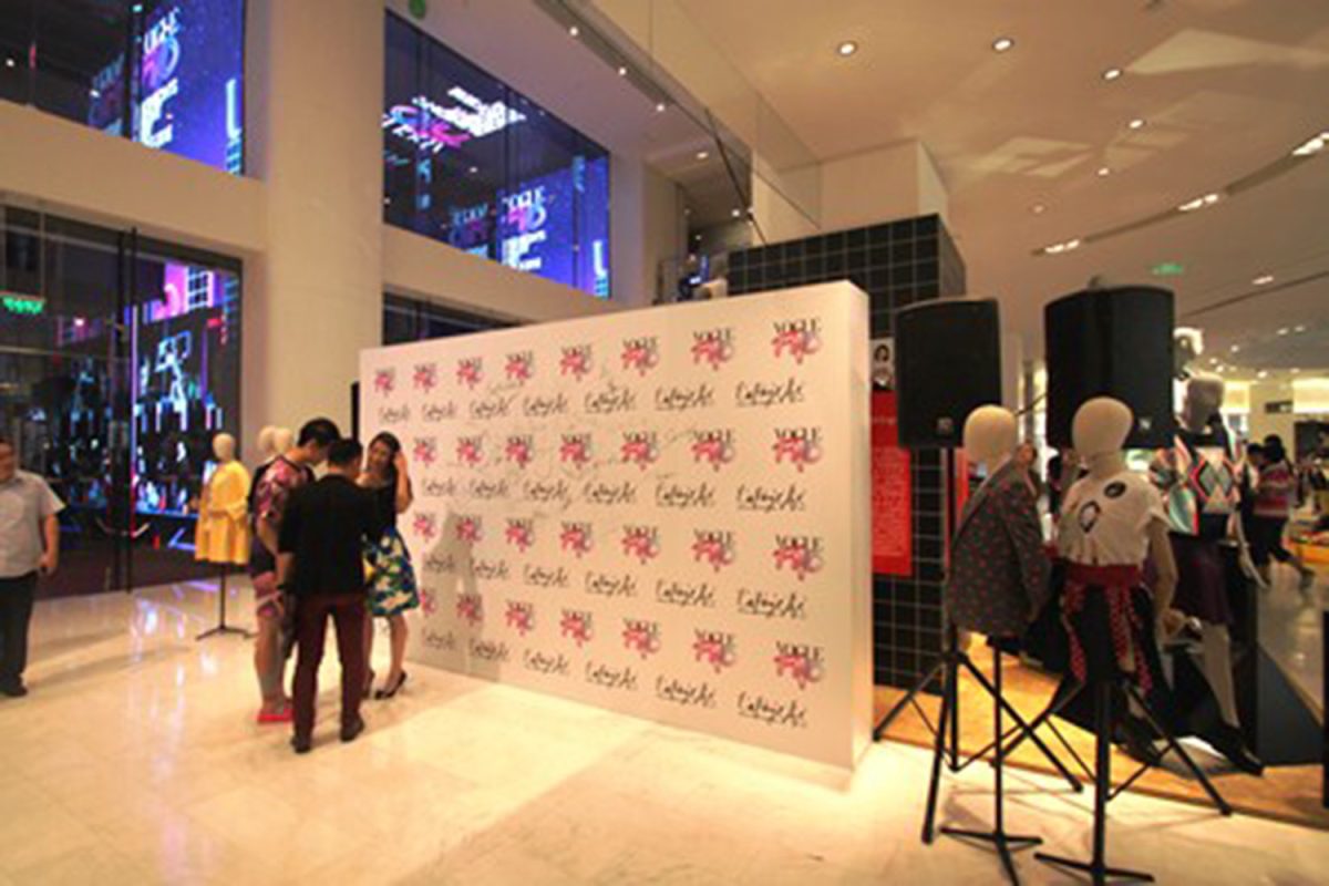 Fashion Event Concept Design Vogue Fashion Night out Galeries Lafayette Beijing