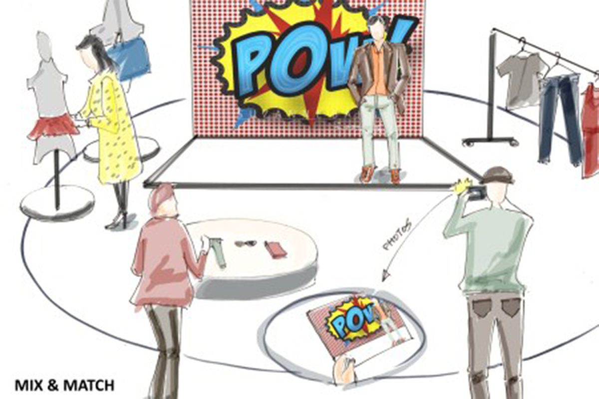 Fashion Event Concept Design Vogue Fashion Night out Galeries Lafayette Beijing