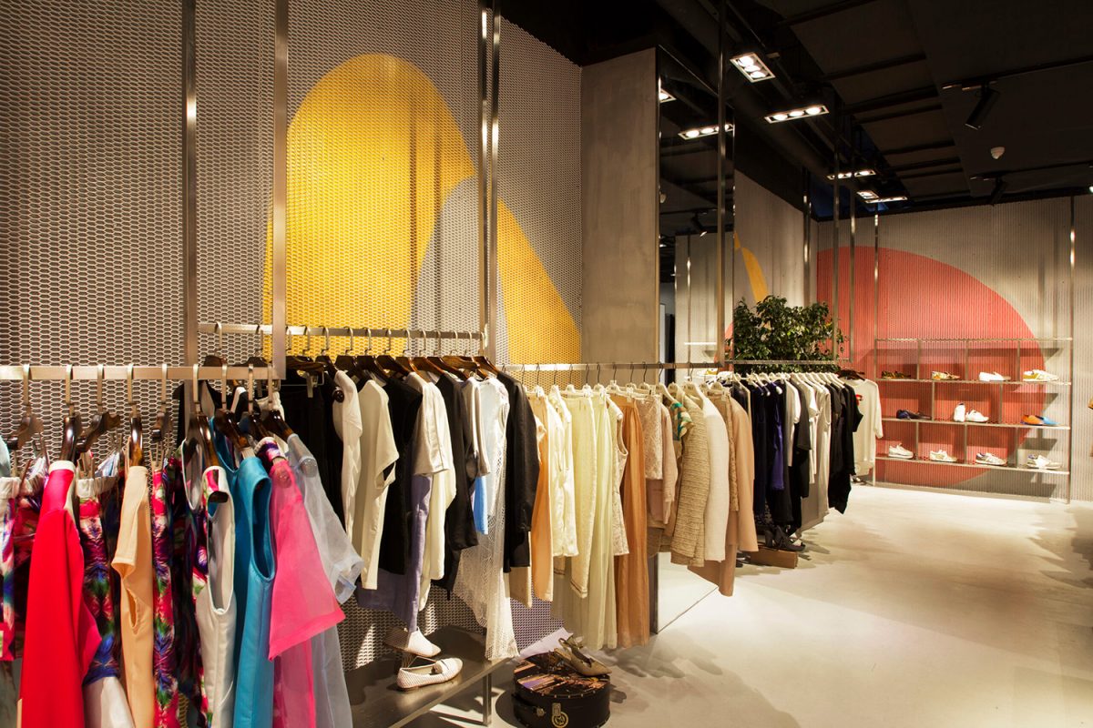 Fashion Store Design Ora Solana Mall Beijing