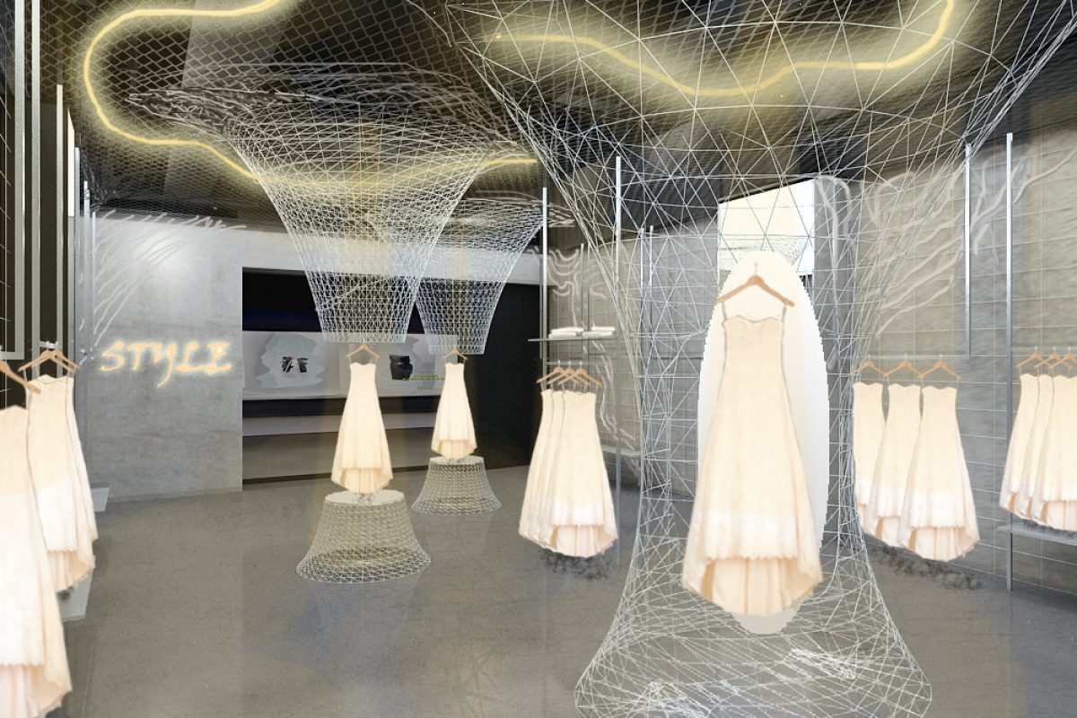 Fashion Store Design Ora Solana Mall Beijing