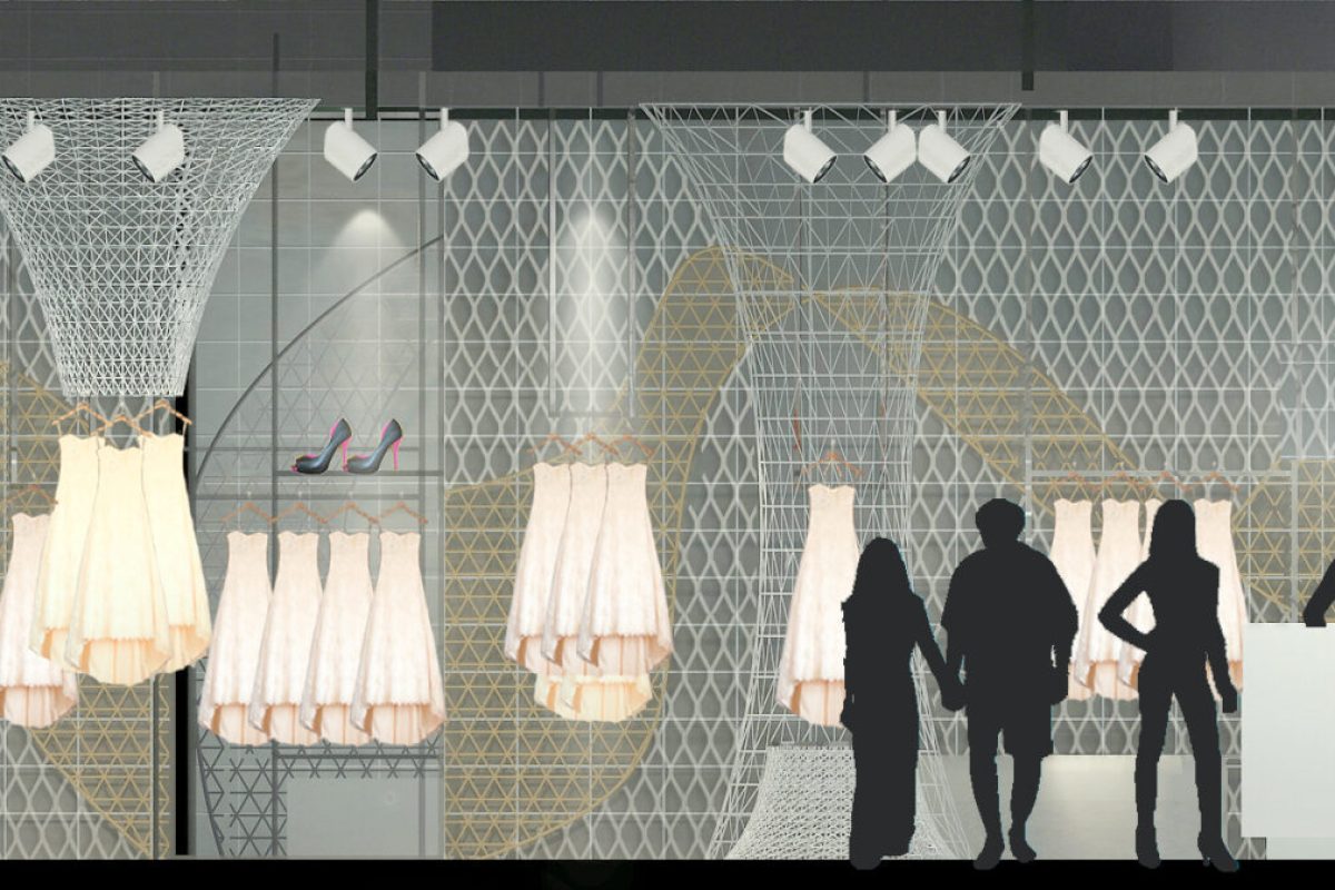 Fashion Store Design Ora Solana Mall Beijing