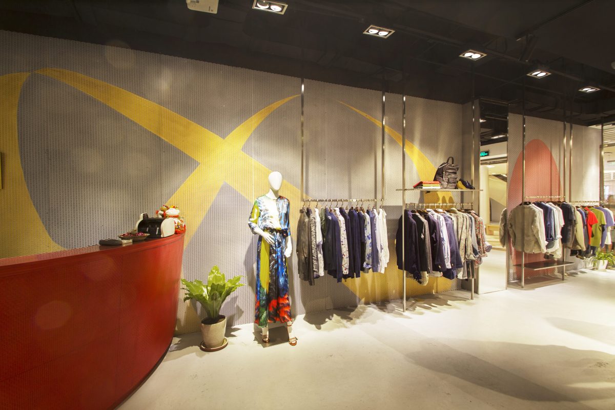 Fashion Store Design Ora Solana Mall Beijing