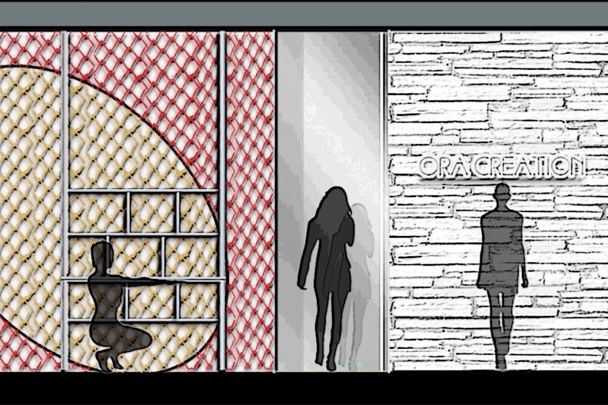 Fashion Store Design Ora Solana Mall Beijing