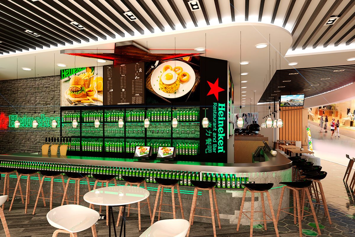 Restaurant Design Heineken HMShost Beijing