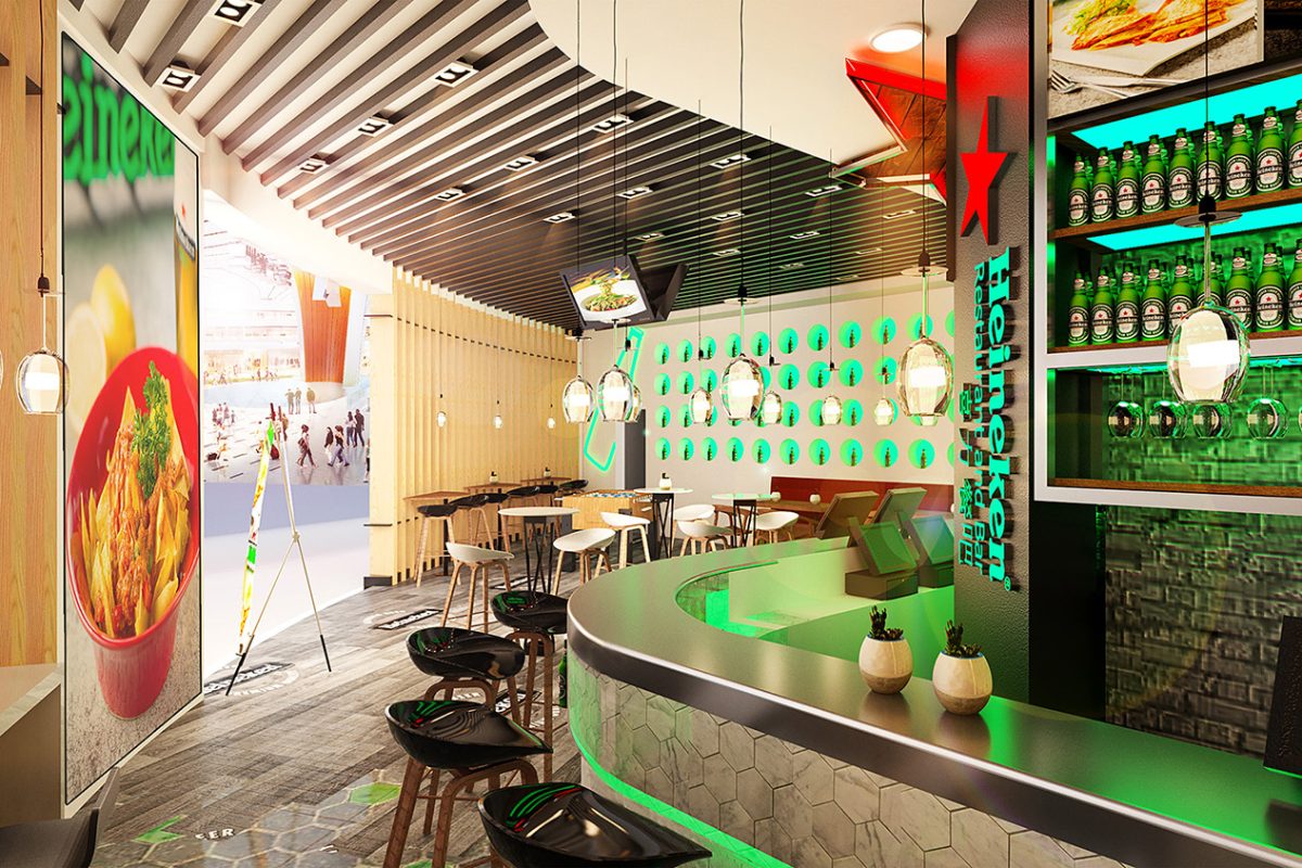 Restaurant Design Heineken HMShost Beijing