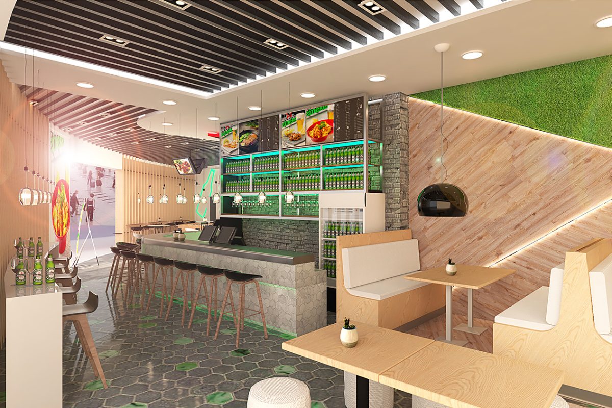 Restaurant Design Heineken HMShost Beijing