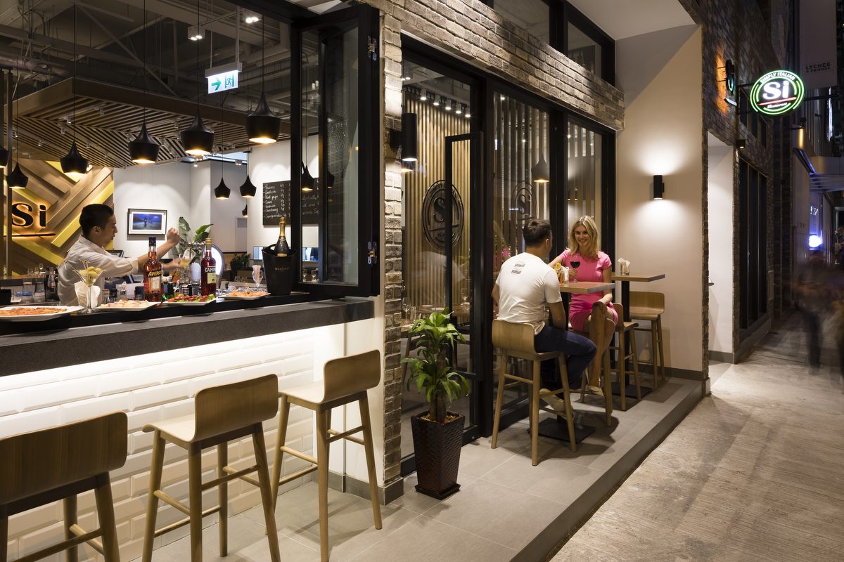 Restaurant Design Simply Italian Hongkong