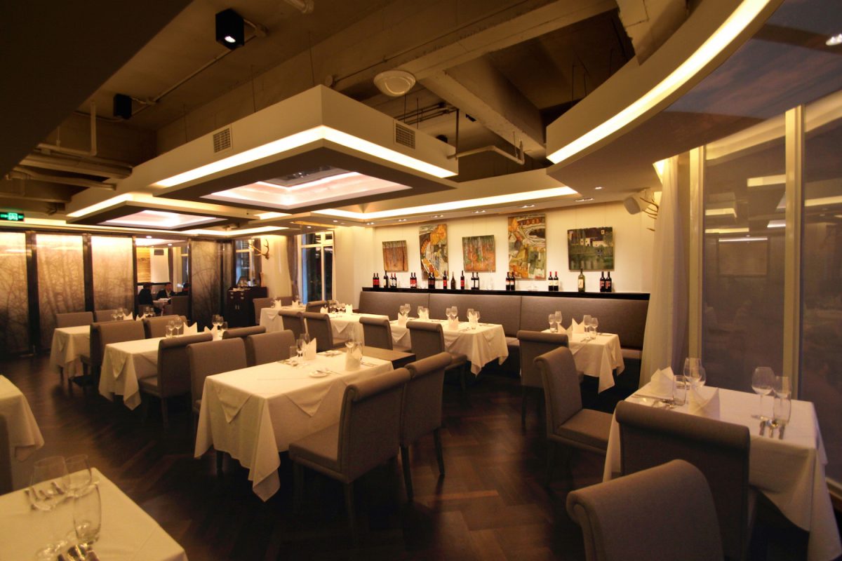 Restaurant Design Tafelspitz Nali Patio Beijing