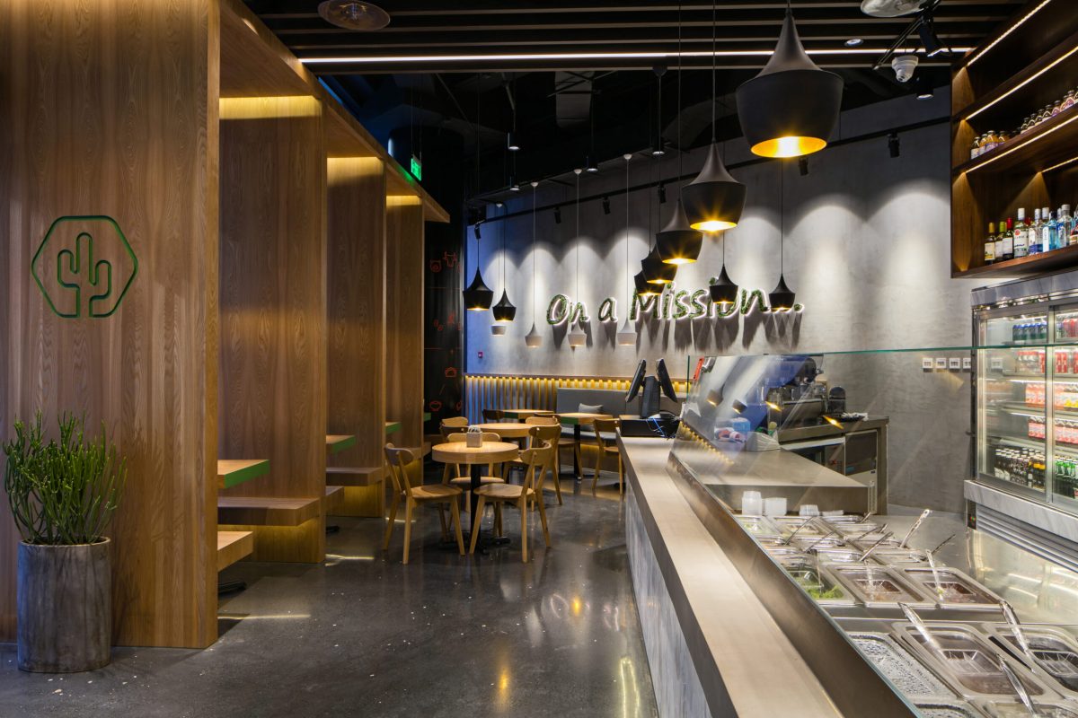 Restaurant Design the Mission Fresh Grill Central Park Plaza Beijing
