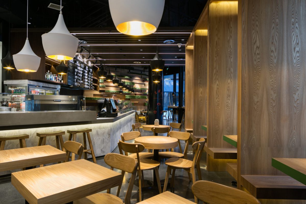 Restaurant Design the Mission Fresh Grill Central Park Plaza Beijing