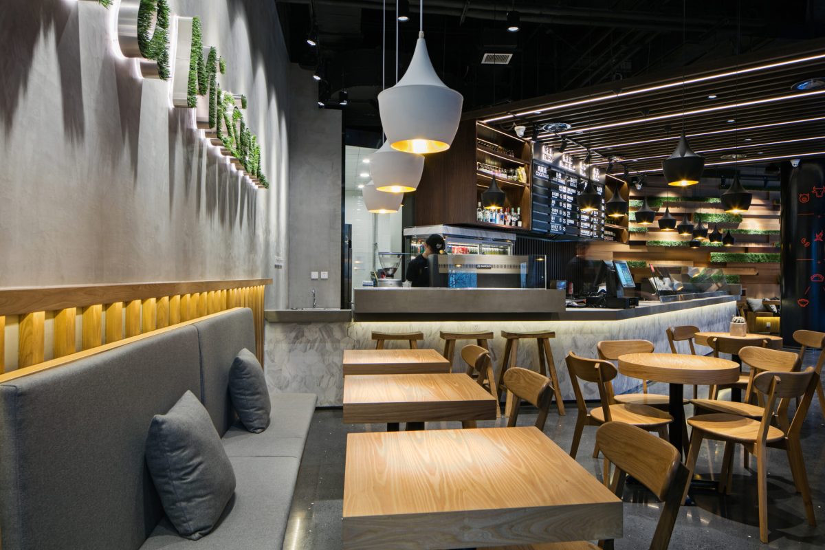 Restaurant Design the Mission Fresh Grill Central Park Plaza Beijing