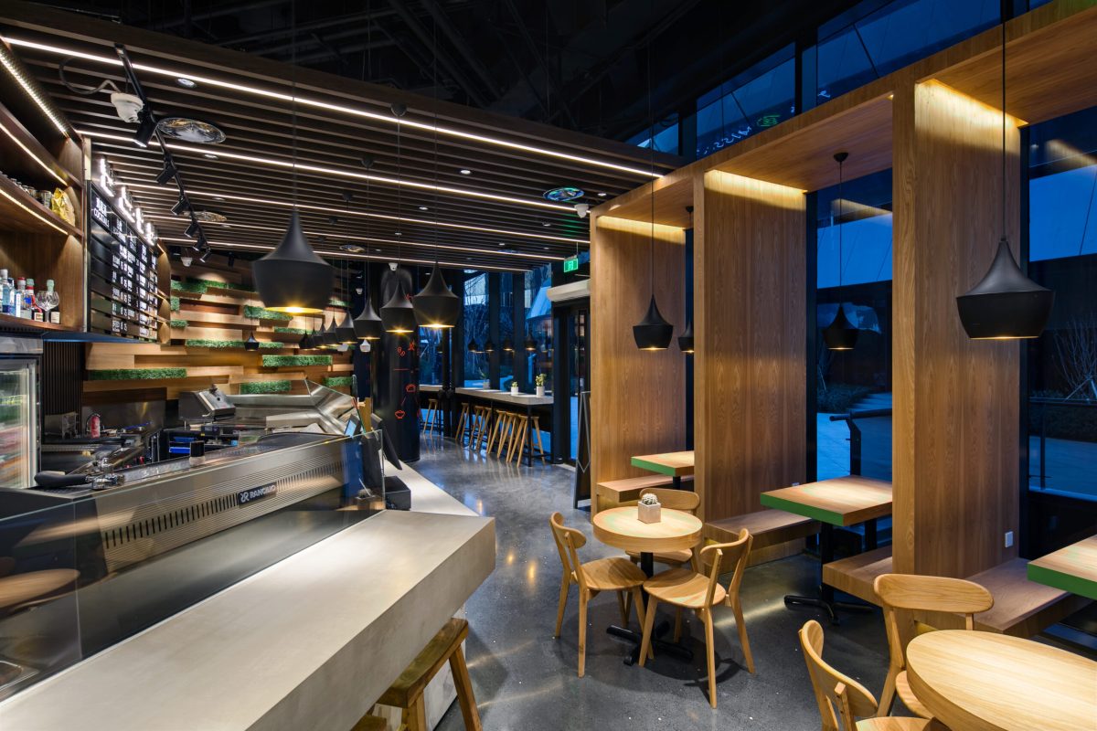 Restaurant Design the Mission Fresh Grill Central Park Plaza Beijing