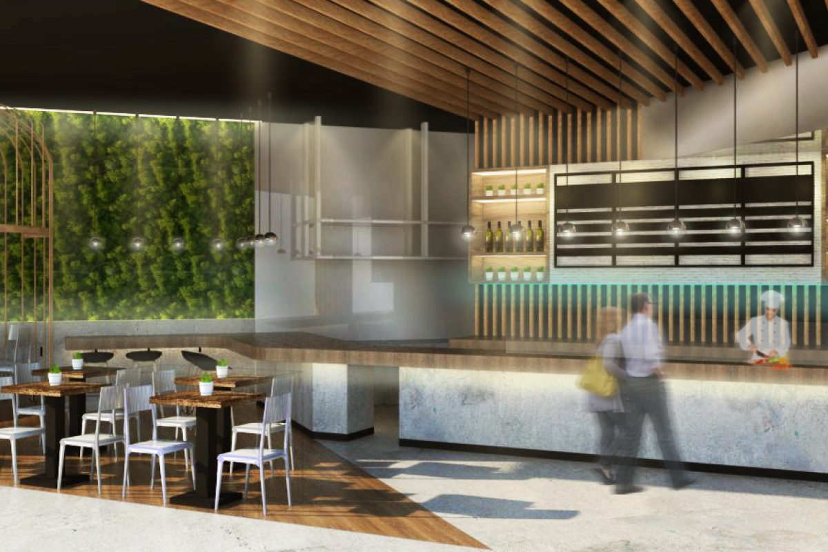 Restaurant Design the Mission Fresh Grill Central Park Plaza Beijing