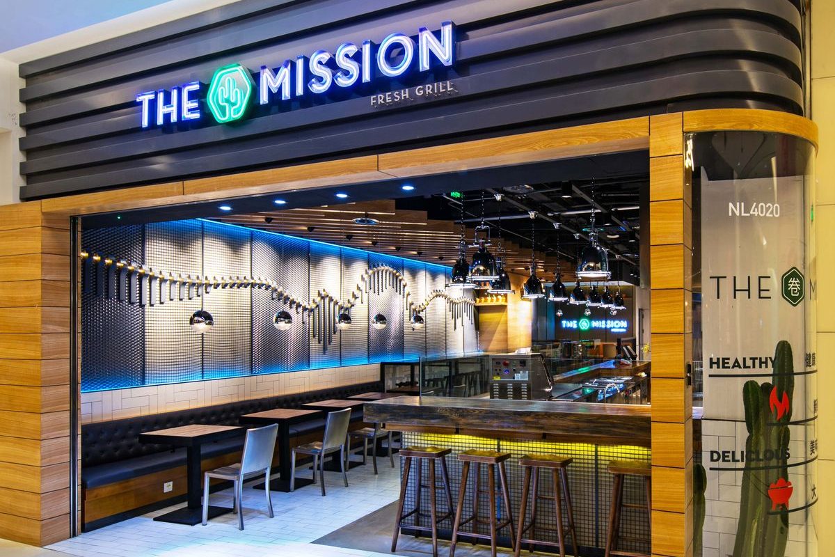 Restaurant Design the Mission Fresh Grill China World Mall Beijing