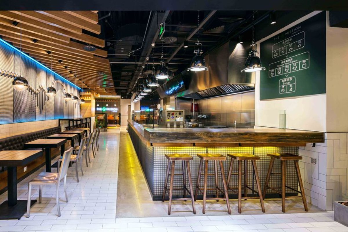 Restaurant Design the Mission Fresh Grill China World Mall Beijing