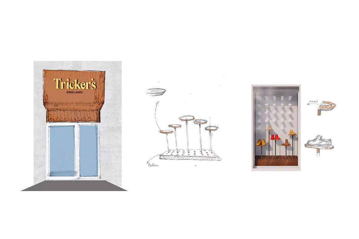 Service Centre Store Design Trickers Shanghai